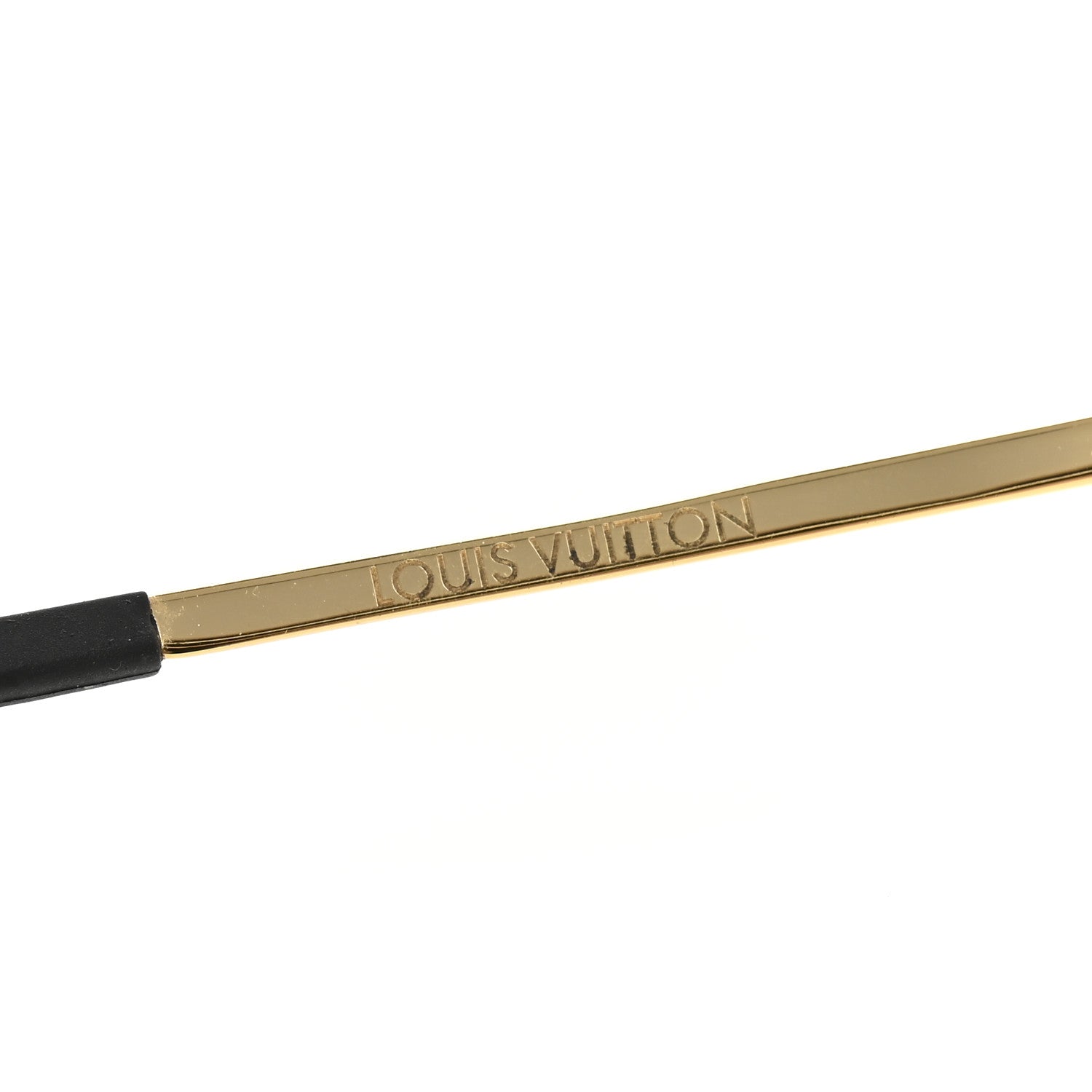 Louis Vuitton Metal The Party Aviator Anti Blue Sunglasses Z0997W Gold 5 of 10