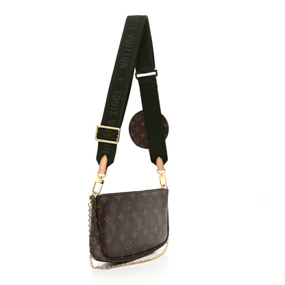 Louis Vuitton Monogram Multi Pochette Accessories Kaki 3 of 10