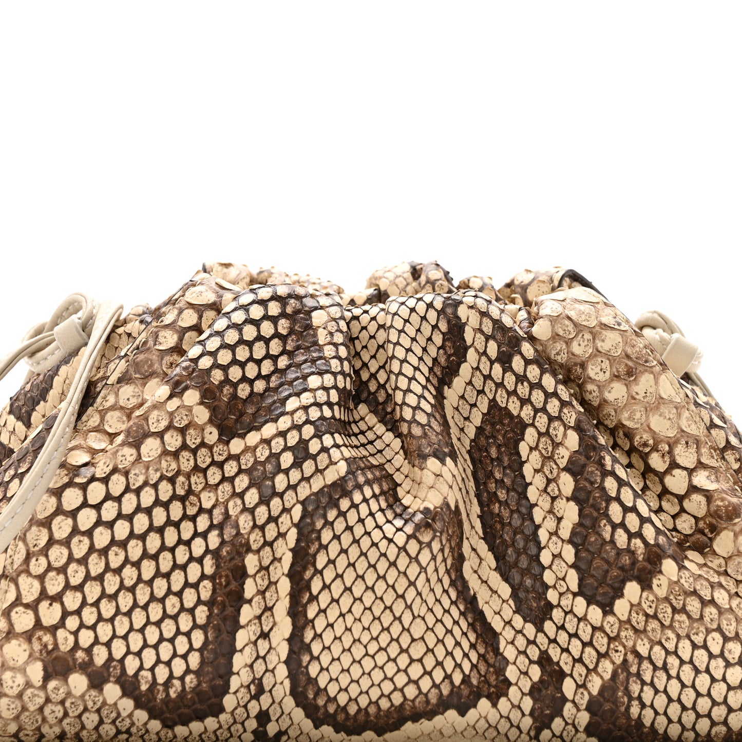 Snakeskin The Mini Pouch Brown