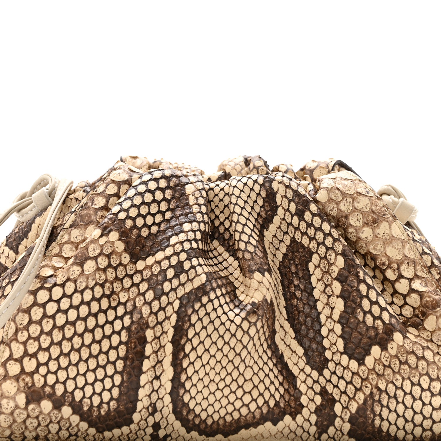 Bottega Veneta Snakeskin The Mini Pouch Brown 8 of 12