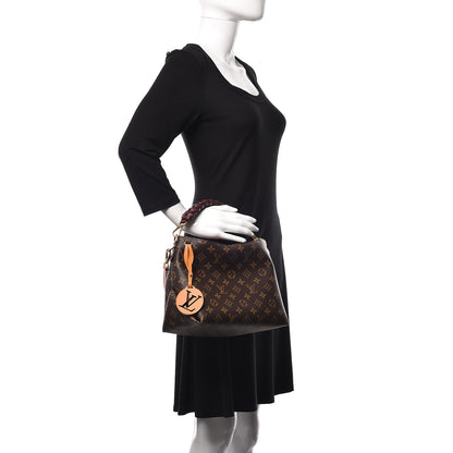 Louis Vuitton Monogram Beaubourg Hobo Mini Bordeaux Red Peach Safran Blue Jean Blue 2 of 10