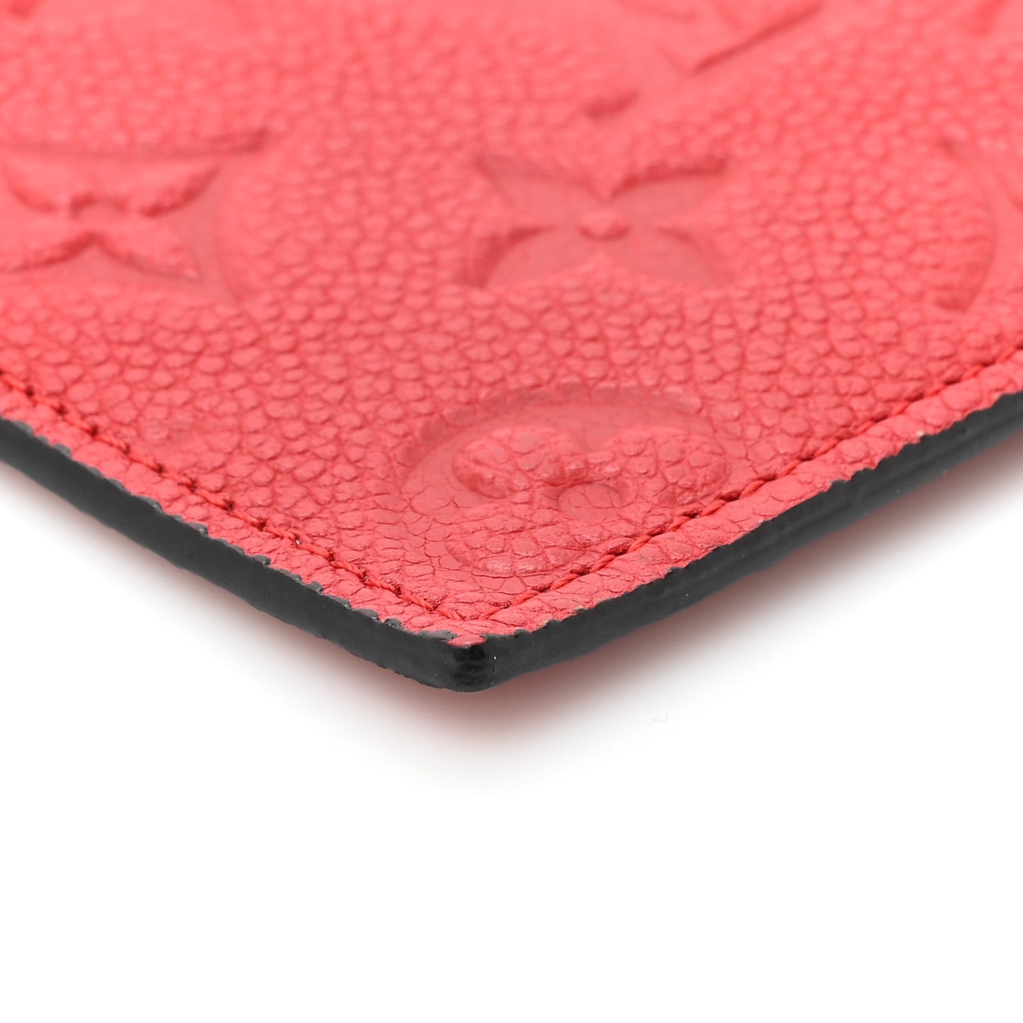 Empreinte Felicie Chain Wallet Zippered Insert Scarlet