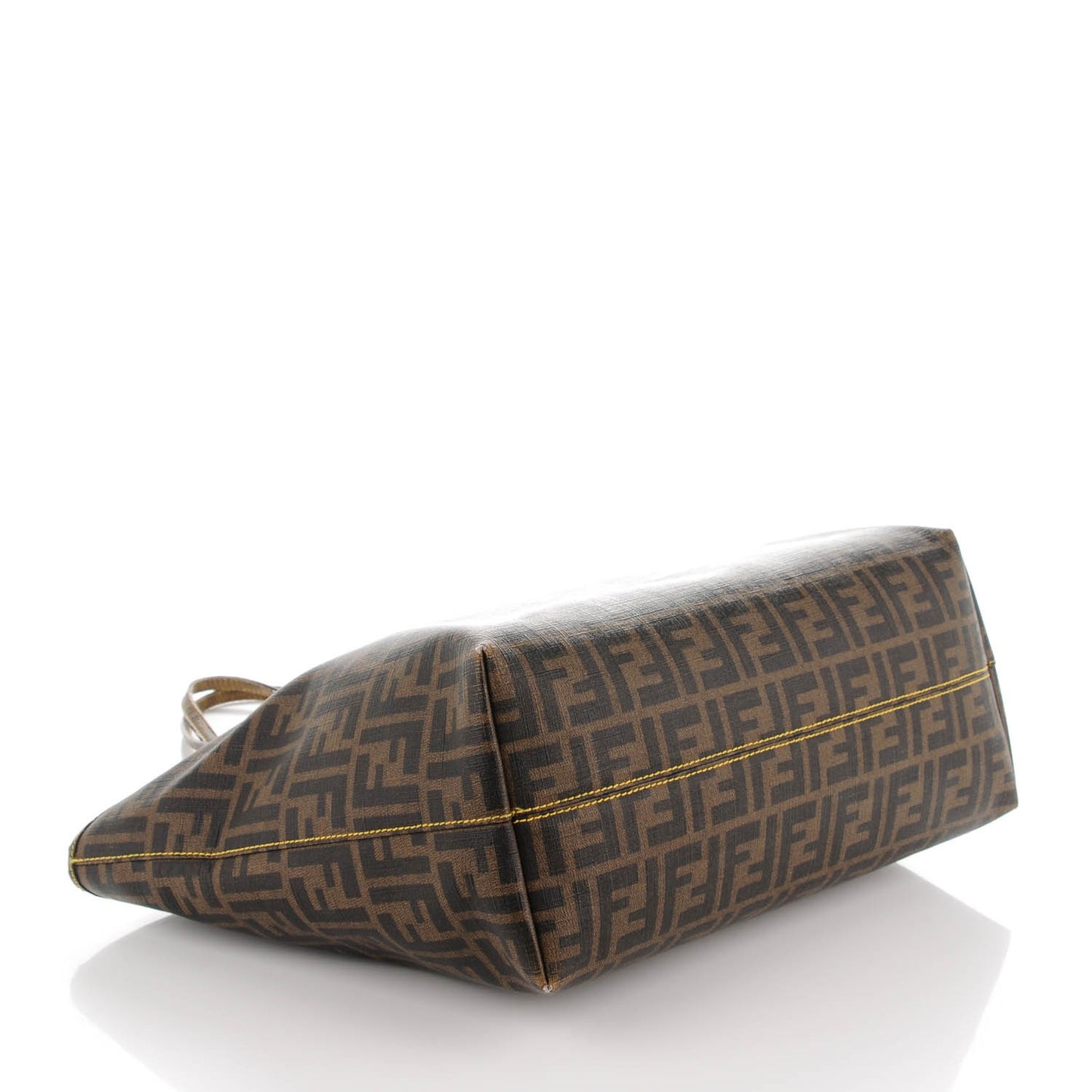 Zucca Spalmati Medium Roll Tote Tobacco Giallo