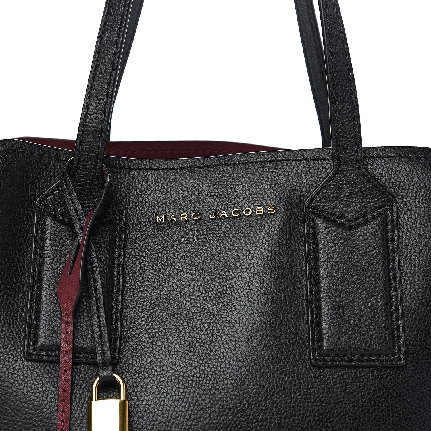 Marc Jacobs Pebbled Calfskin Editor Shopping Tote Black 11 of 11