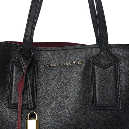Marc Jacobs Pebbled Calfskin Editor Shopping Tote Black 11 of 11