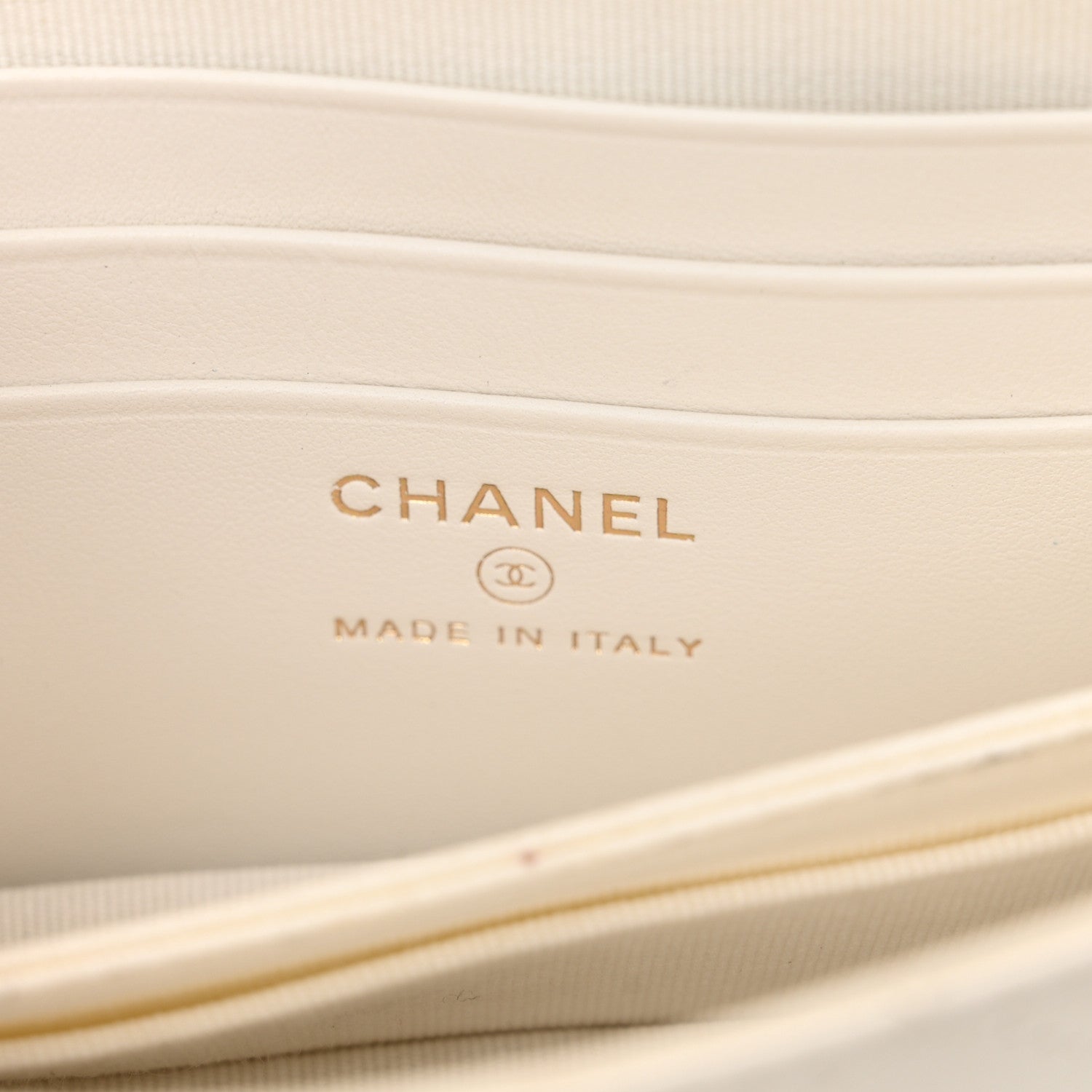 Chanel Quilted Flap With Chain White 6 of 11