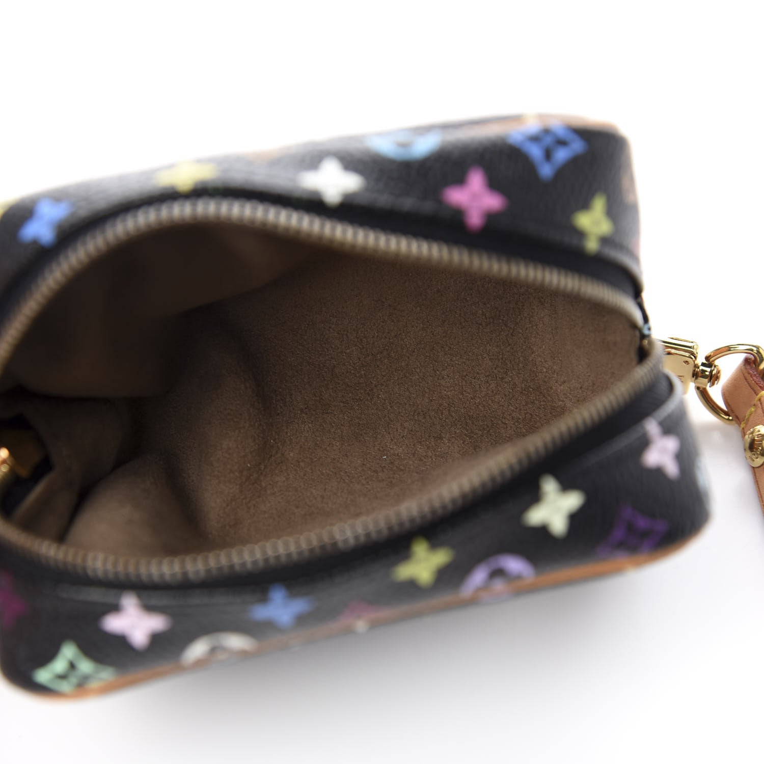 Louis Vuitton Monogram Multicolor Trousse Wapity Black 4 of 5