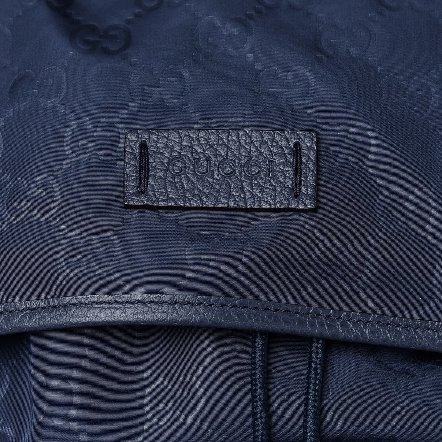 Nylon Monogram Medium Light Double Buckle Backpack Tide