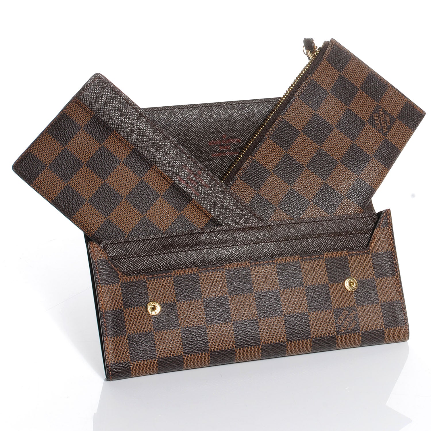 Louis Vuitton Damier Ebene Adjustable Wallet 5 of 8