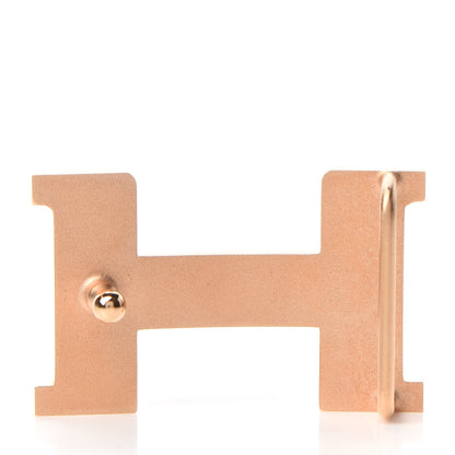 Hermes Polished Constance 24mm Belt Buckle Rose Gold 3 of 4