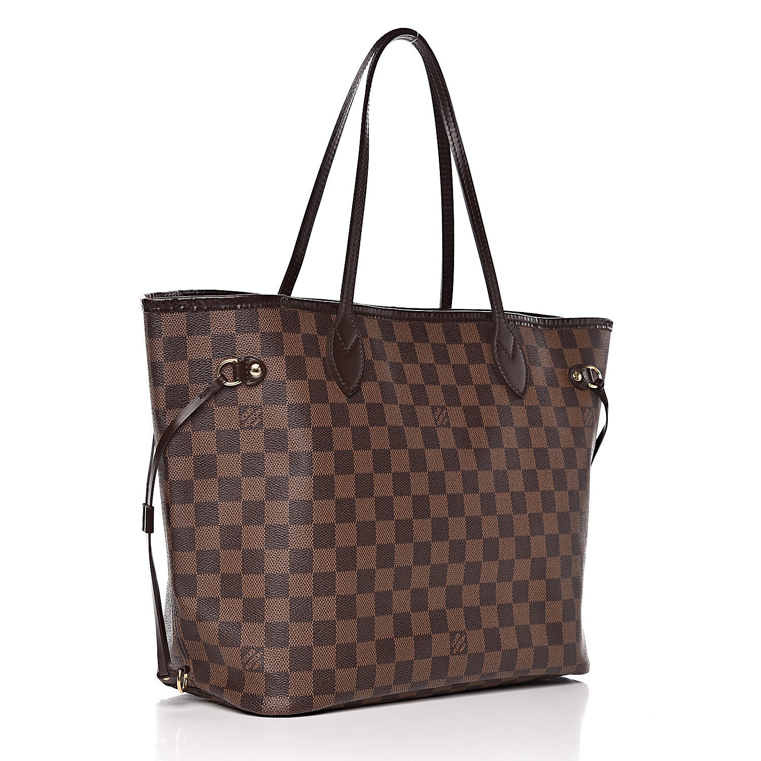 Louis Vuitton Damier Ebene Neverfull MM 3 of 14