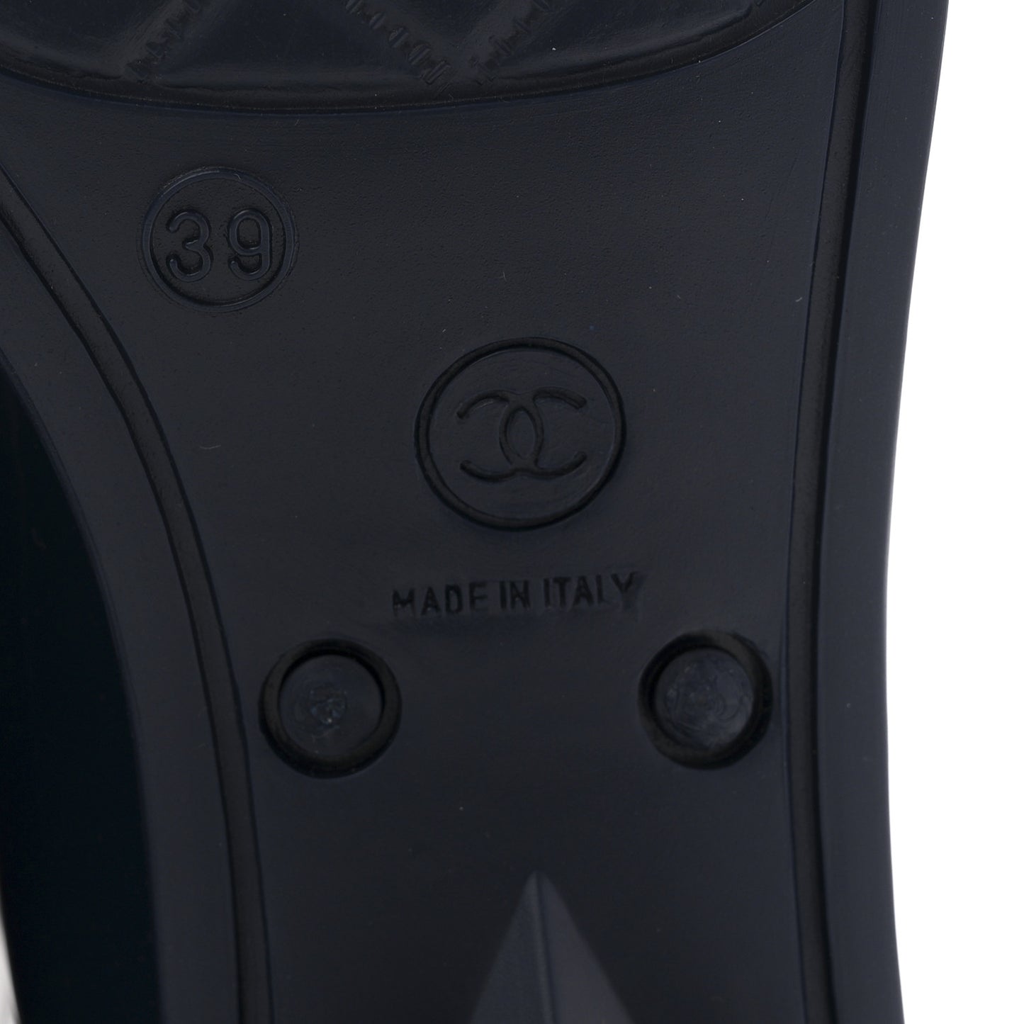 Rubber Camellia Rain Boots 39 Dark Blue