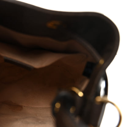 Gucci GG Supreme Monogram Web Small Ophidia Bucket Bag Brown 5 of 10