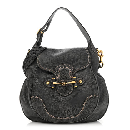 Gucci Libeccio Large New Pelham Shoulder Bag Gray 1 of 12