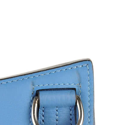 Hermes Taurillon Clemence Swift Jypsiere 28 Bleu Paradis 10 of 11