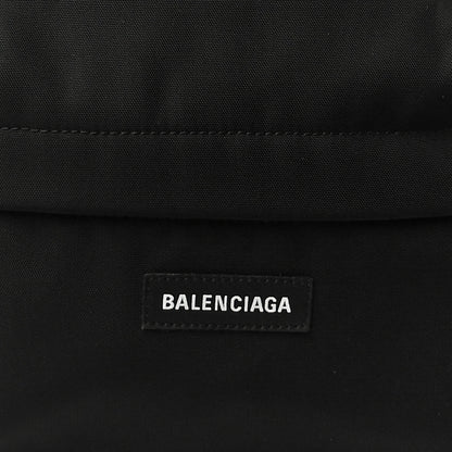 Balenciaga Nylon Faux Fur Explorer Backpack Black Pink 6 of 8
