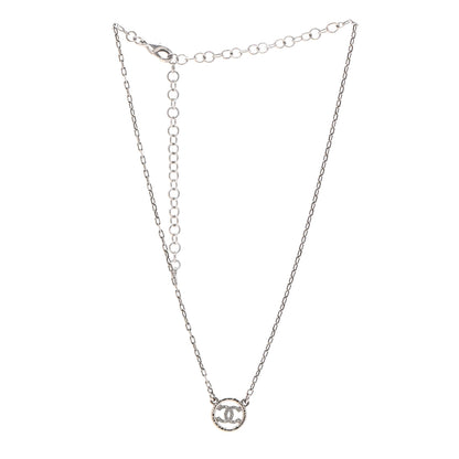 Chanel Crystal CC Chain Short Necklace Gold 3 of 6