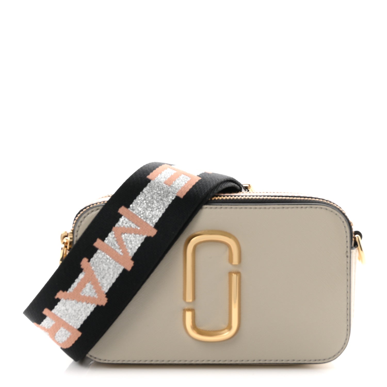 Marc Jacobs Saffiano Small Snapshot Camera Bag Dust Multicolor 1 of 9