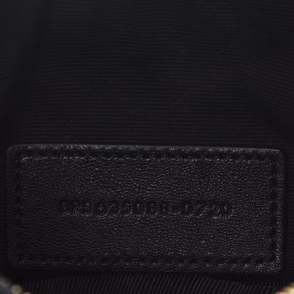 Saint Laurent Grain De Poudre Matelasse Monogram Baby Lou Camera Bag Black 7 of 10