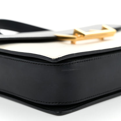Saint Laurent Calfskin Medium Classic Lulu Bag Black White 10 of 11