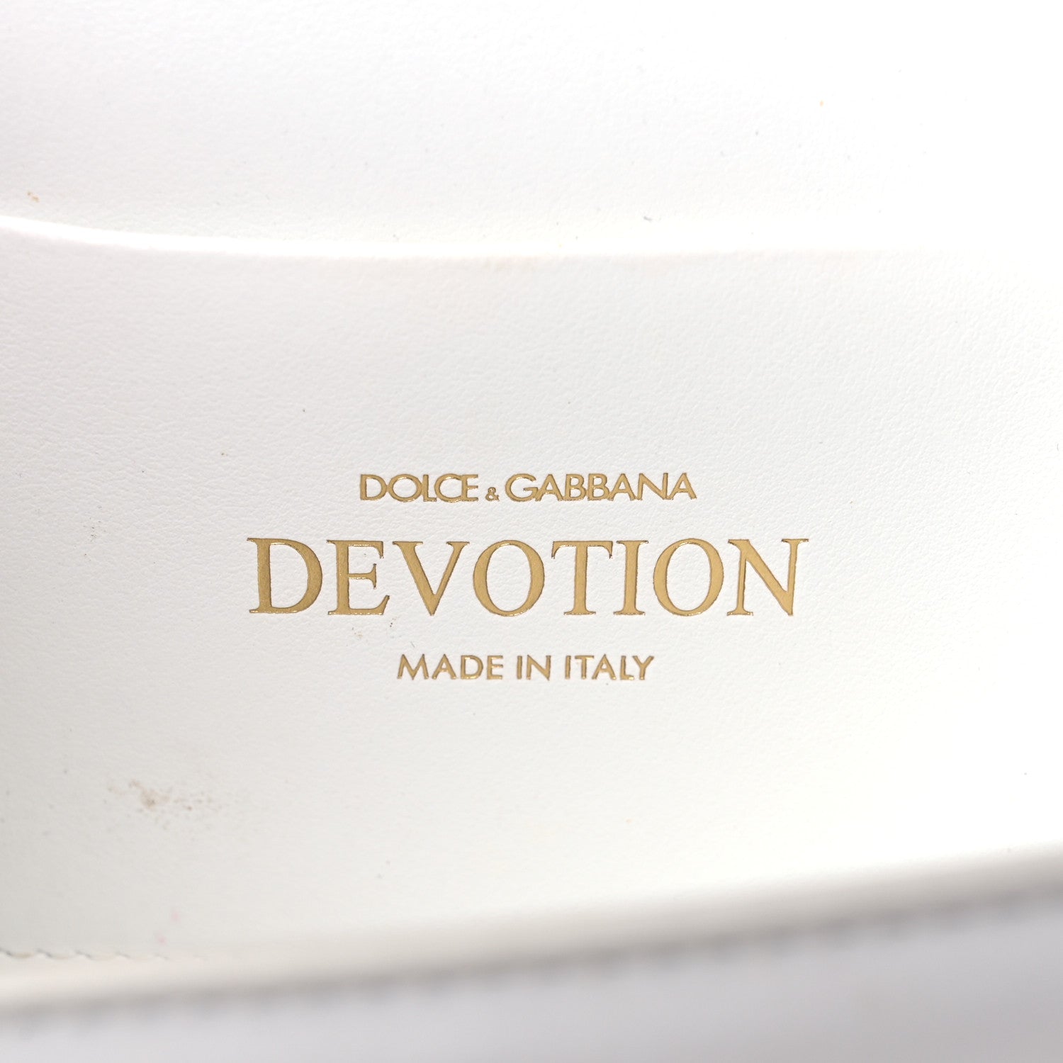 Dolce & Gabbana Smooth Calfskin Small Devotion Envelope Top Handle Bag White 6 of 17