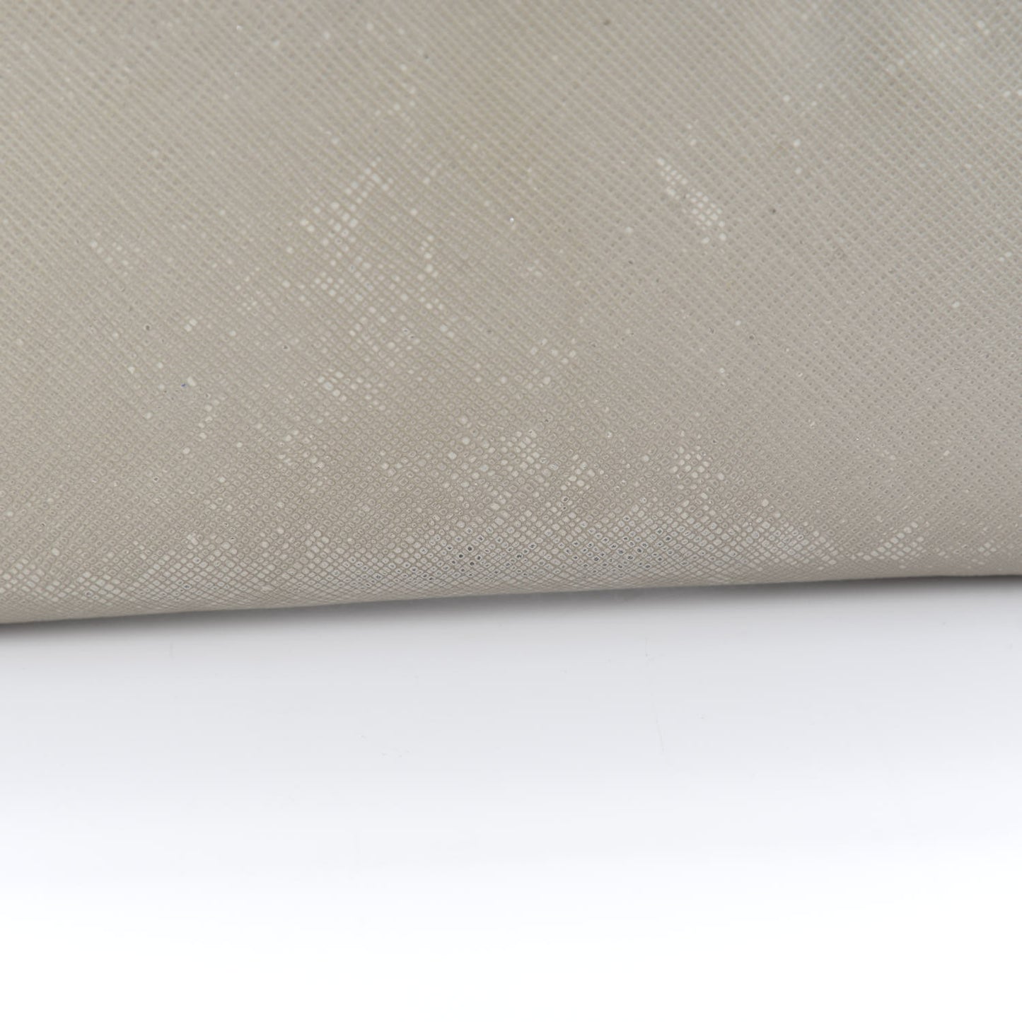 Saffiano Metal Zip Around Wallet Argilla