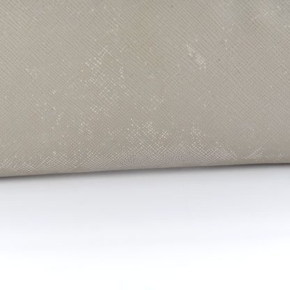 Prada Saffiano Metal Zip Around Wallet Argilla 17 of 20