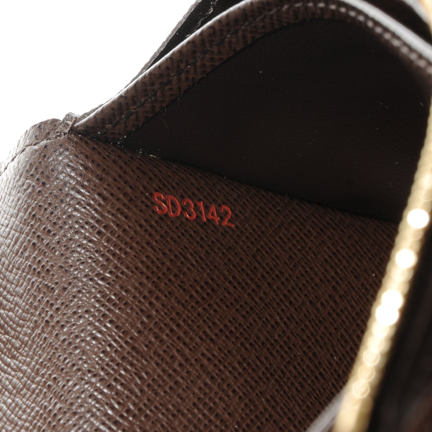 Damier Ebene Sarah Wallet