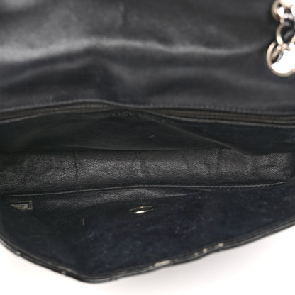 Chanel Patent Chevron Quilted Medium Single Flap Black 5 of 12