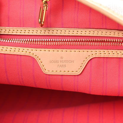 Louis Vuitton Damier Azur Delightful PM Pink 6 of 15