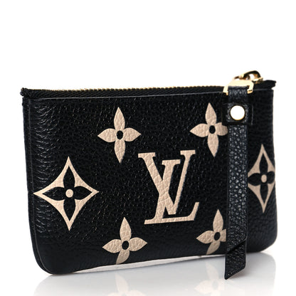 Louis Vuitton Empreinte Monogram Giant Key Pouch Black Beige 3 of 7