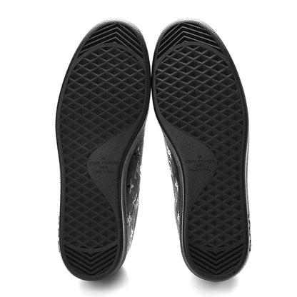 Louis Vuitton Monogram Sneakers 9.5 Black 5 of 9