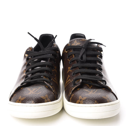 Louis Vuitton Patent Monogram Frontrow Sneakers 40 2 of 8