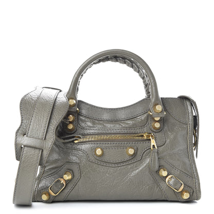 Balenciaga Agneau Giant 12 Gold Hardware Mini City Beige Liege 3 of 11