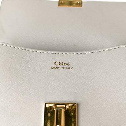 Chloe Calfskin Mini Drew Chain Shoulder Bag White 15 of 15