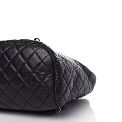 Chanel Lambskin Quilted Small Urban Spirit Backpack Black 8 of 9