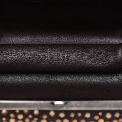 Alexander McQueen Studded Knuckle Clutch Brown 5 of 11