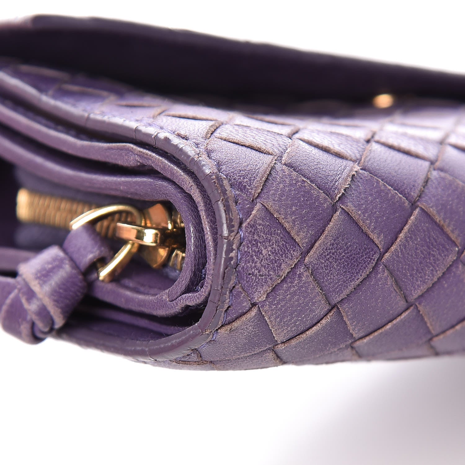 Bottega Veneta Nappa Intrecciato Continental Compact Flap Wallet Parma 19 of 19