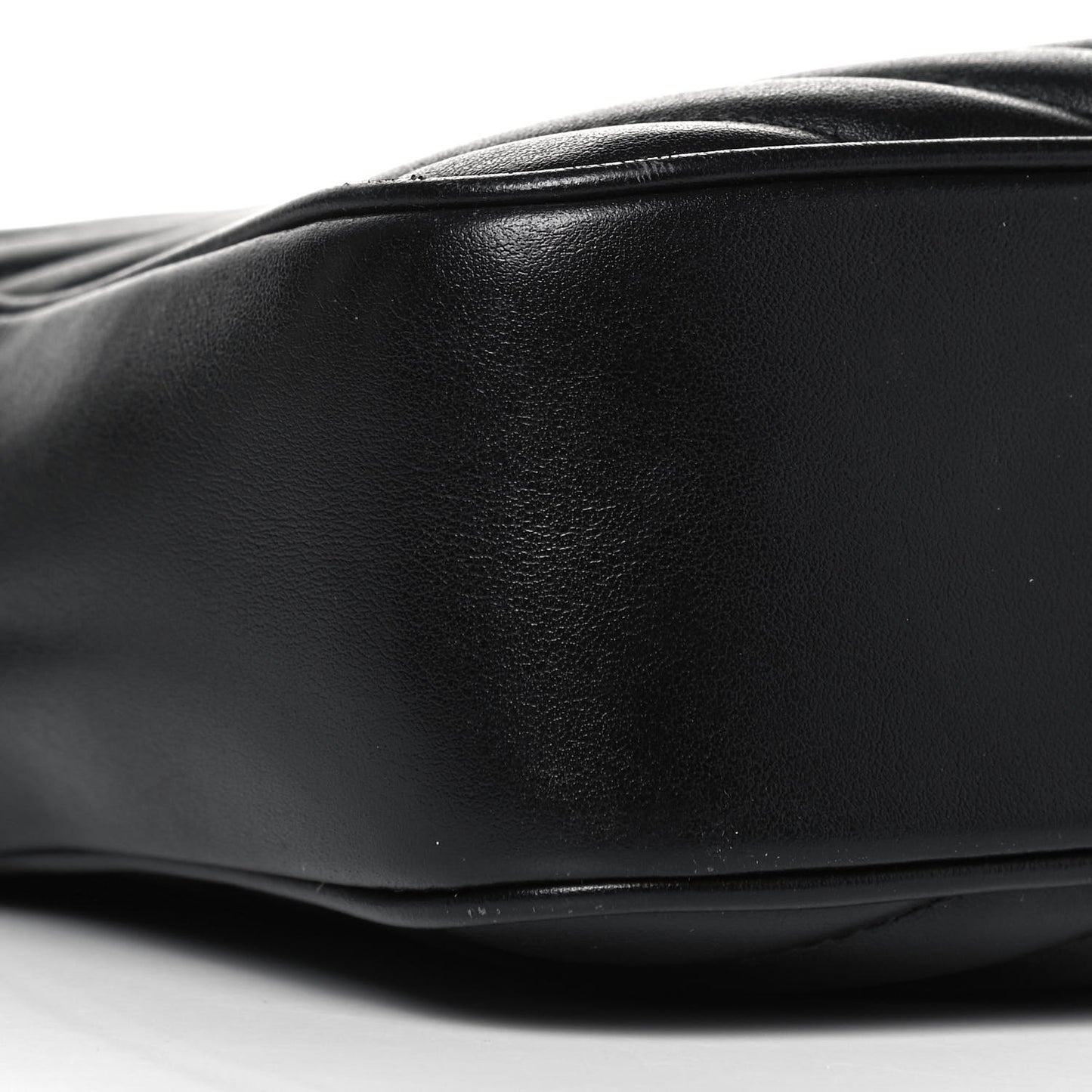 Calfskin Matelasse Monogram Lou Camera Bag Black