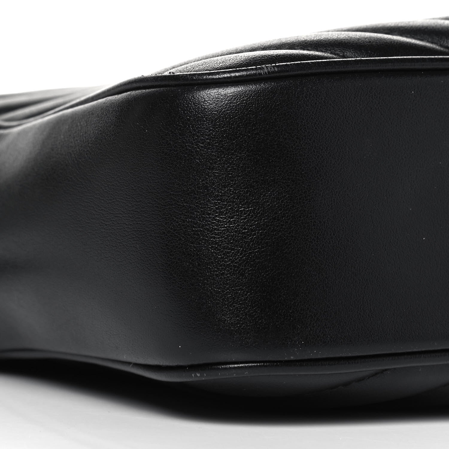 Saint Laurent Calfskin Matelasse Monogram Lou Camera Bag Black 8 of 9