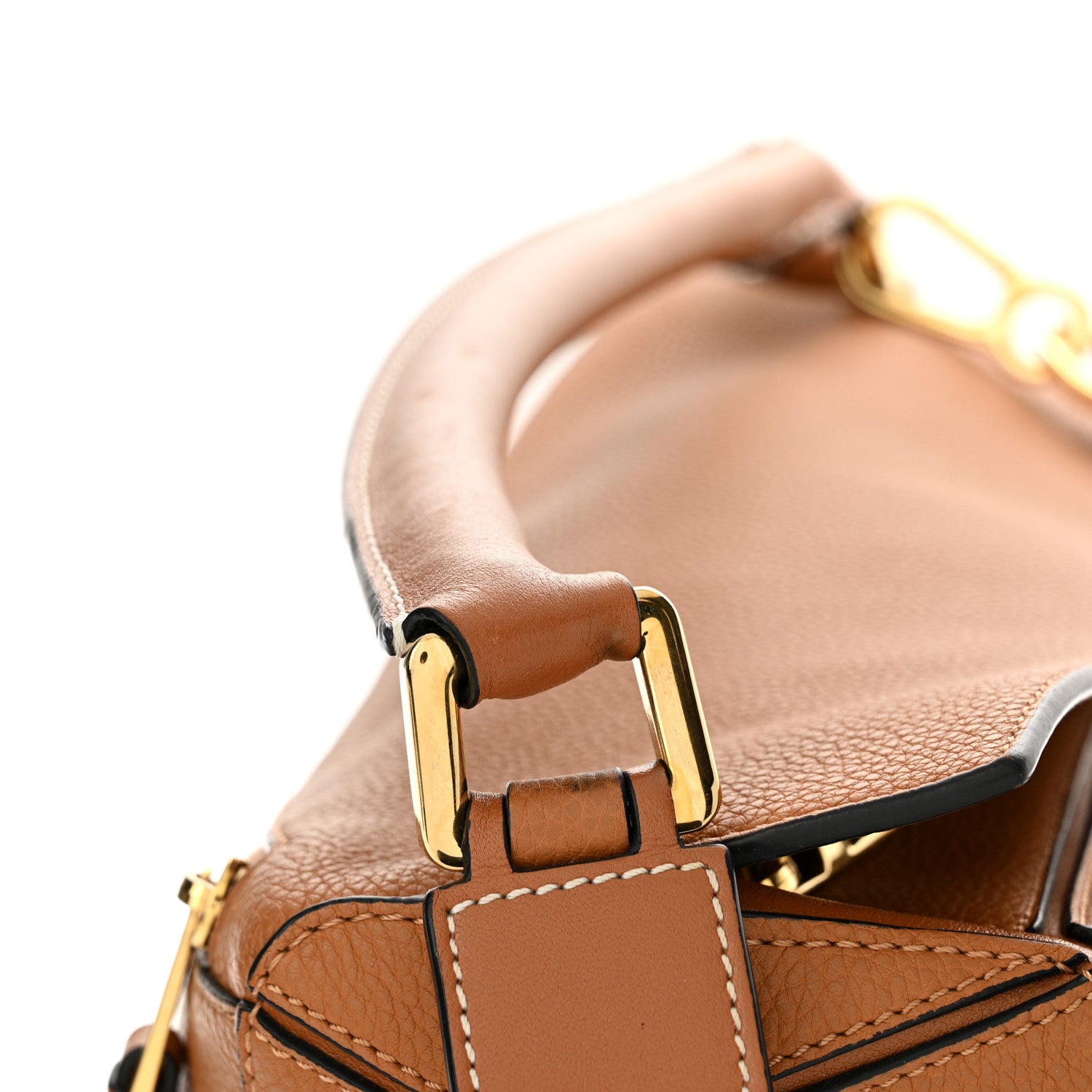 Loewe Calfskin Medium Puzzle Bag Light Caramel 13 of 13
