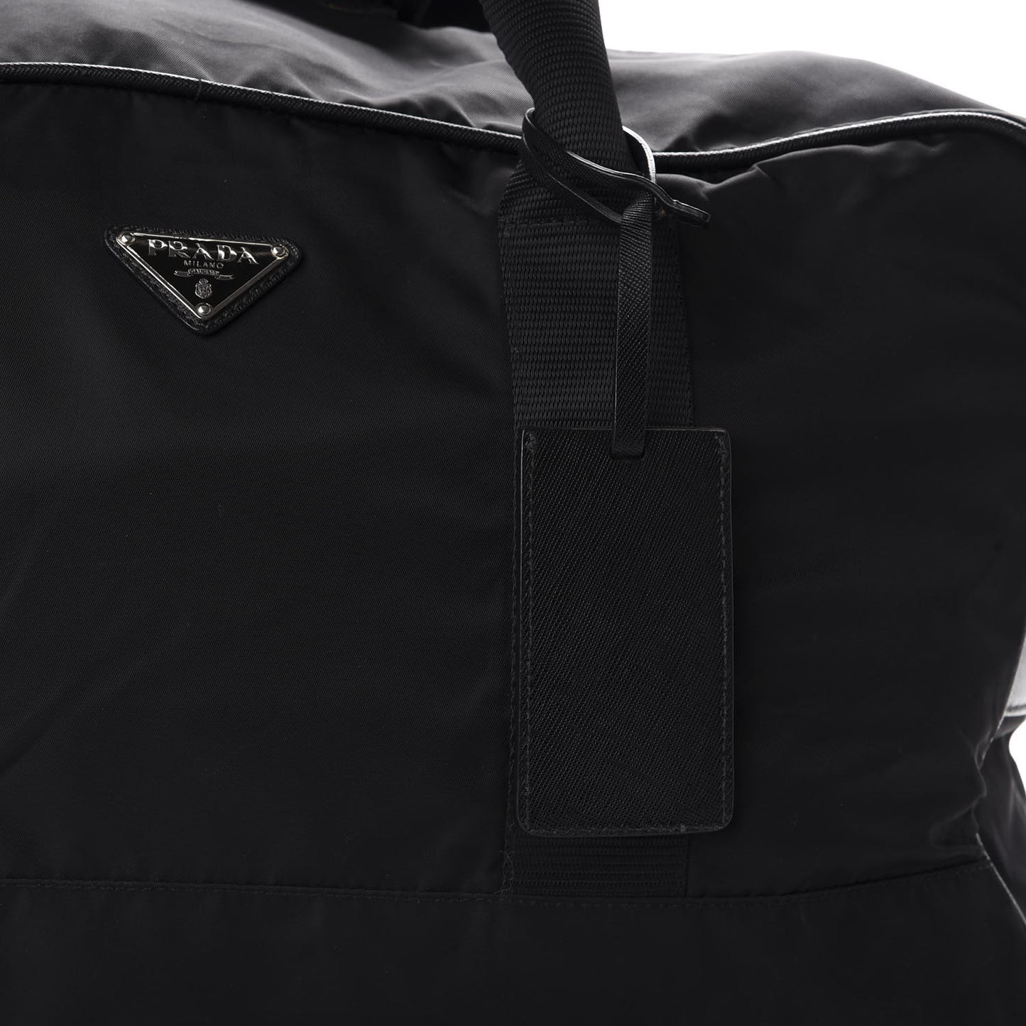 Tessuto Nylon Duffel Bag Black