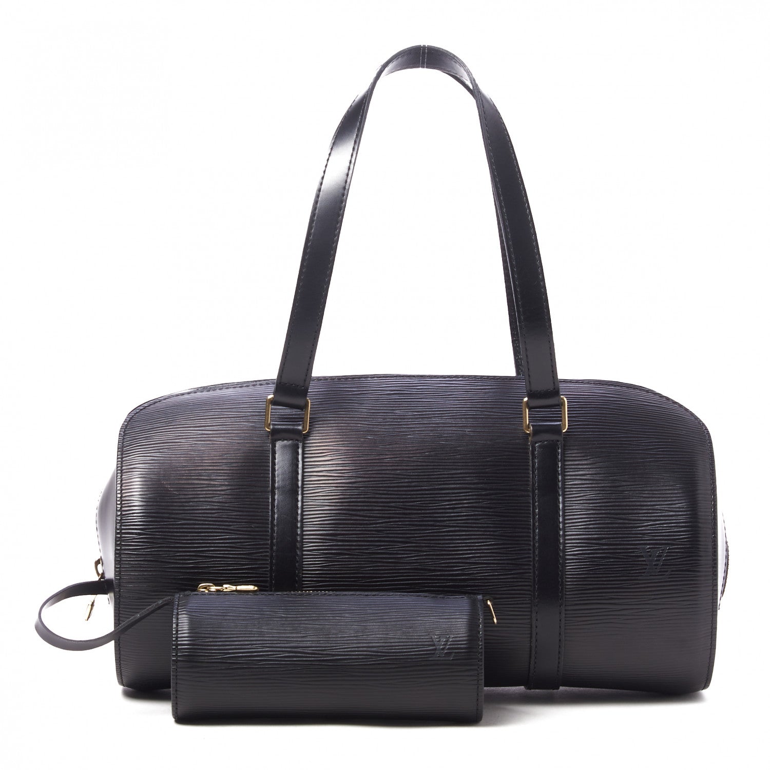 Louis Vuitton Epi Soufflot Black 1 of 8