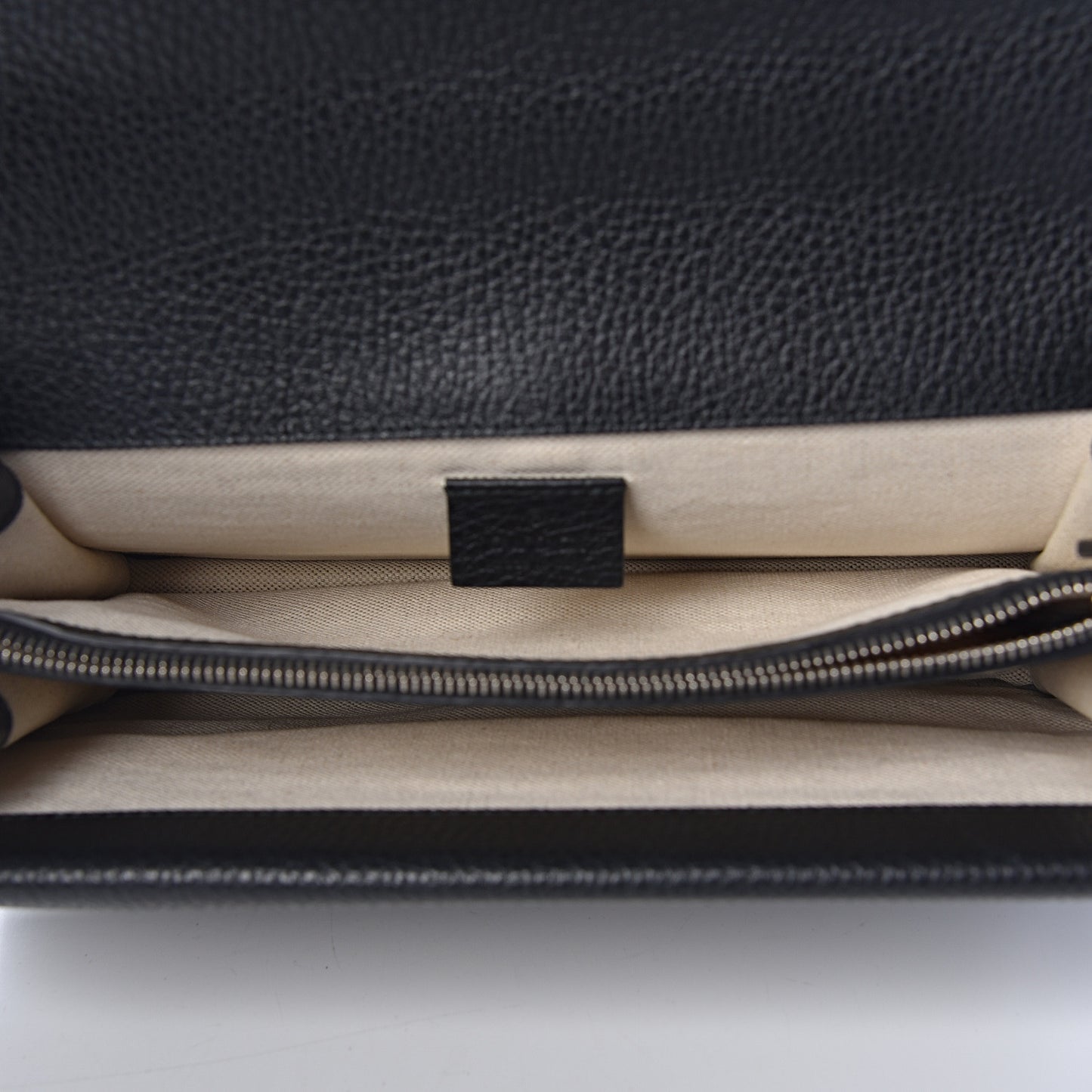 Pebbled Calfskin Small Dionysus Shoulder Bag Black