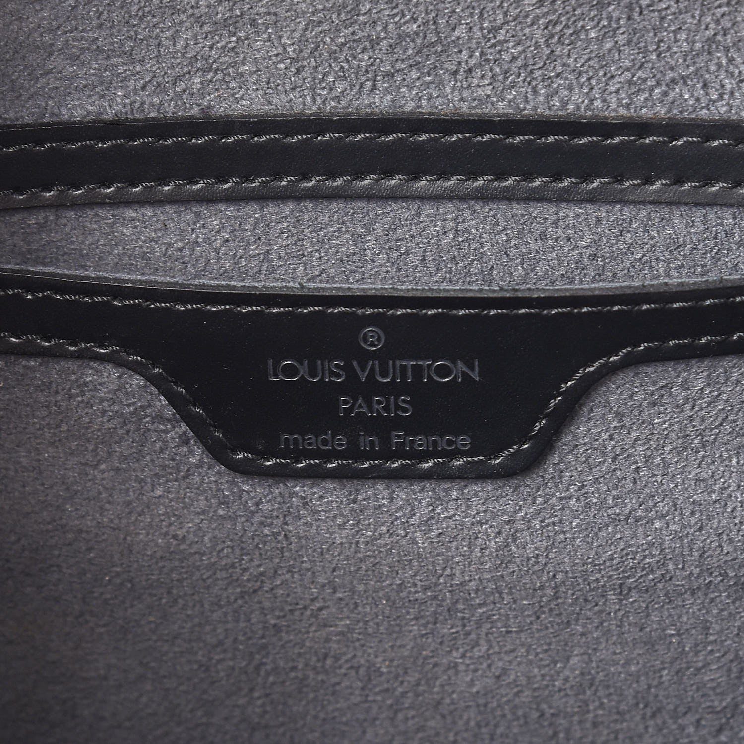 Louis Vuitton Epi Soufflot Black 6 of 12