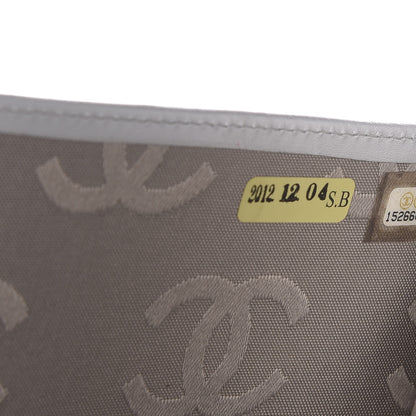 Chanel Calfskin Quilted Large Cambon Agenda Planner Black Silver 7 of 9