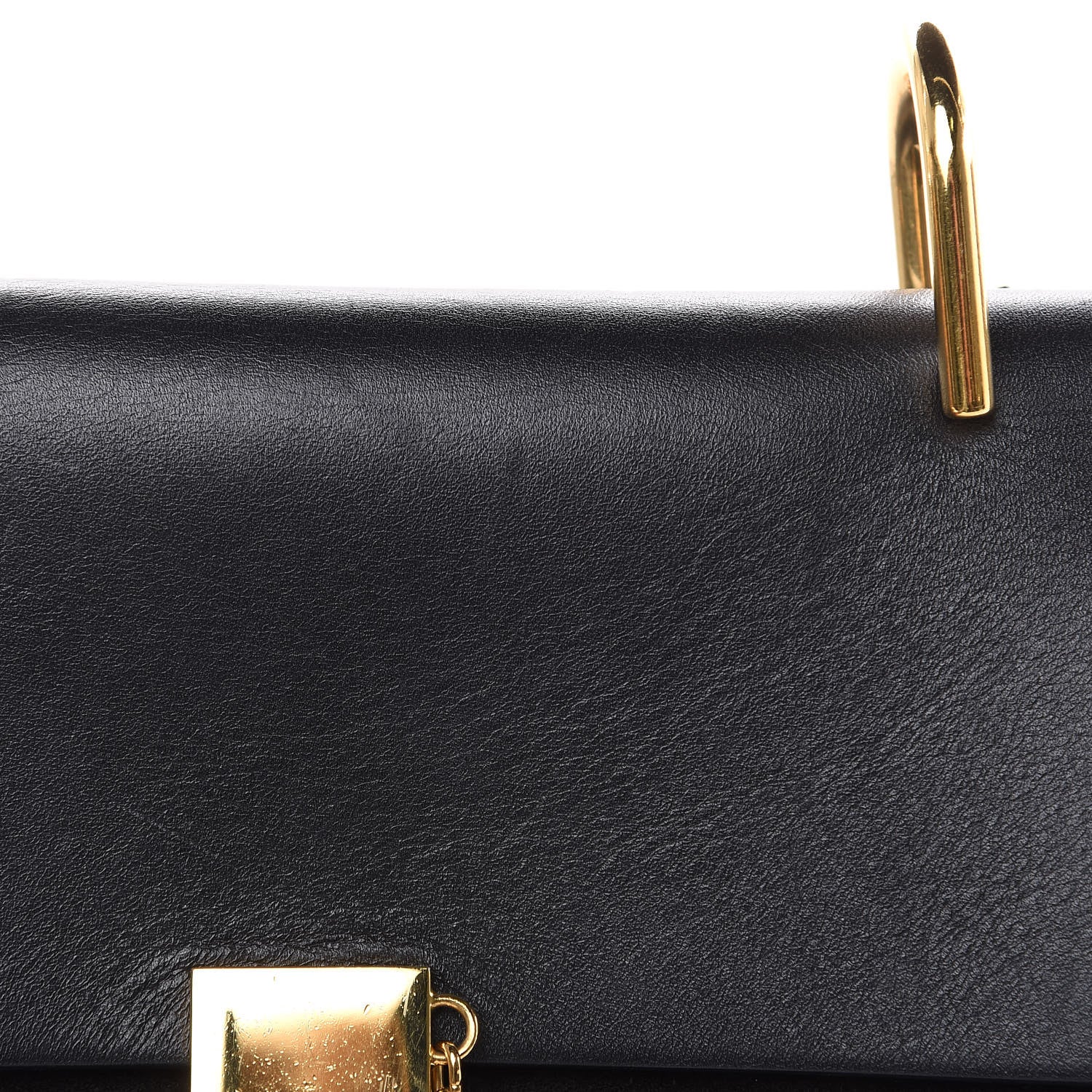 Chloe Suede Smooth Calfskin Drew Shoulder Bag Black 14 of 16