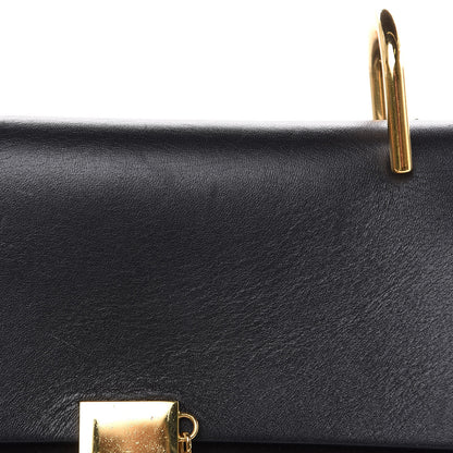 Chloe Suede Smooth Calfskin Drew Shoulder Bag Black 14 of 16