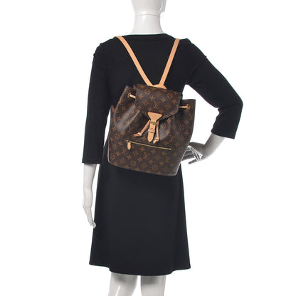 Louis Vuitton Monogram Montsouris NM Backpack 2 of 9
