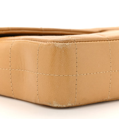 Chanel Lambskin East West Chocolate Bar Flap Beige 12 of 18